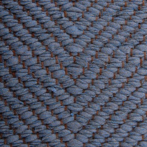 <p>Vertical Herringbone, blue 0450 on the brown yarn</p>