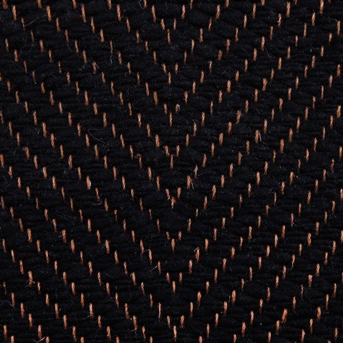 <p>Vertical Herringbone, black 0453 on the brown yarn</p>