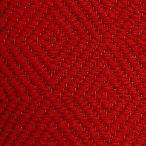 <p>Big Diamond Twill, red 0456 on the brown yarn</p>