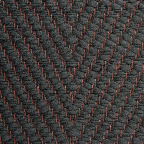 <p>Vertical Herringbone, green 0491 on the brown yarn</p>