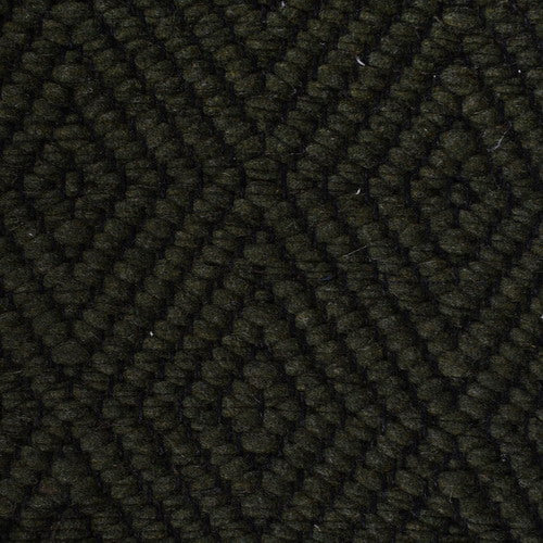 <p>Big Diamond Twill, dark green 0492 on the black yarn</p>
