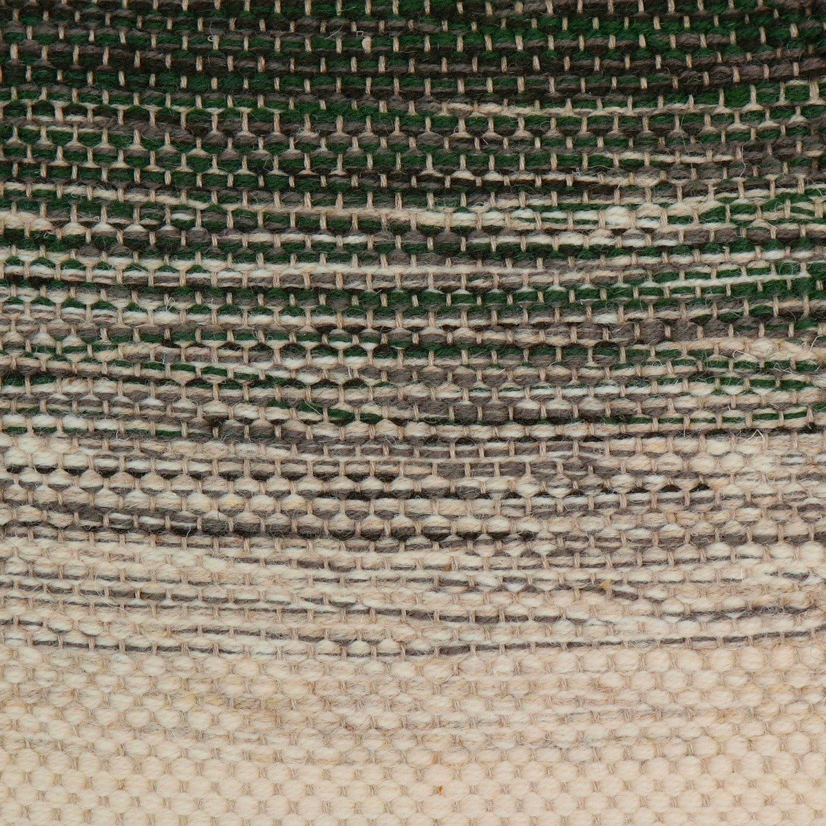 <p>Single Weave with Crescendo Pattern, white mix 01, CH044, green-grey mix 12, 1007, CH017, CH7878 on the natural yarn</p>