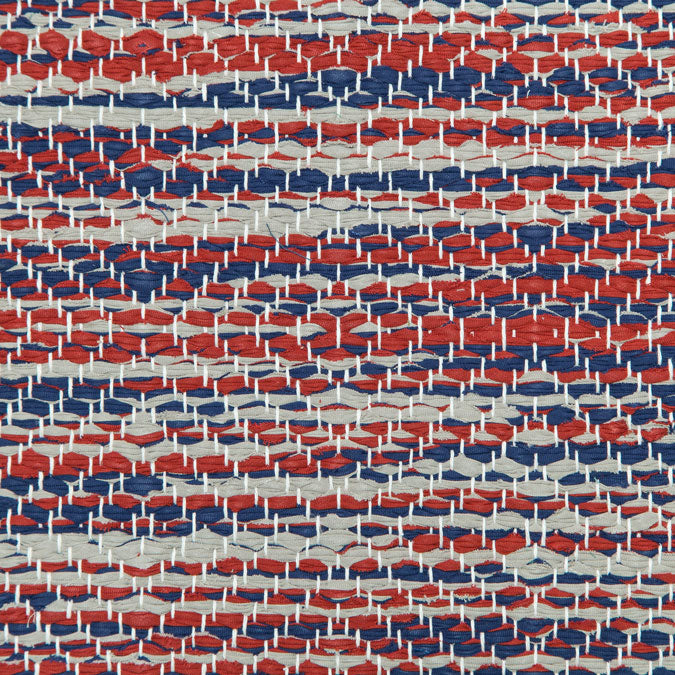 <p>Big Diamond Twill, mix of colors 125, 309, 516 on the white yarn</p>
