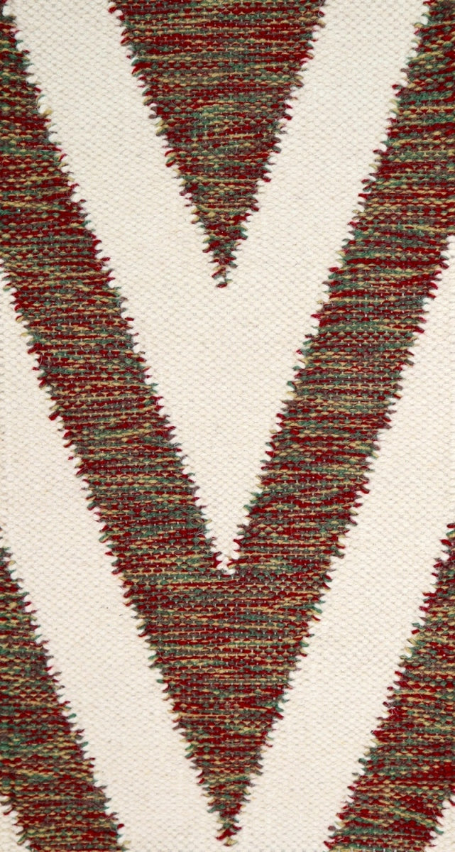 <p><span>ARROW by Ami Katz, Single Weave Rollakan, 1 row - mix of 6004, 6005, 3015, 4011, 2 row - cream 07 on the natural yarn</span></p>