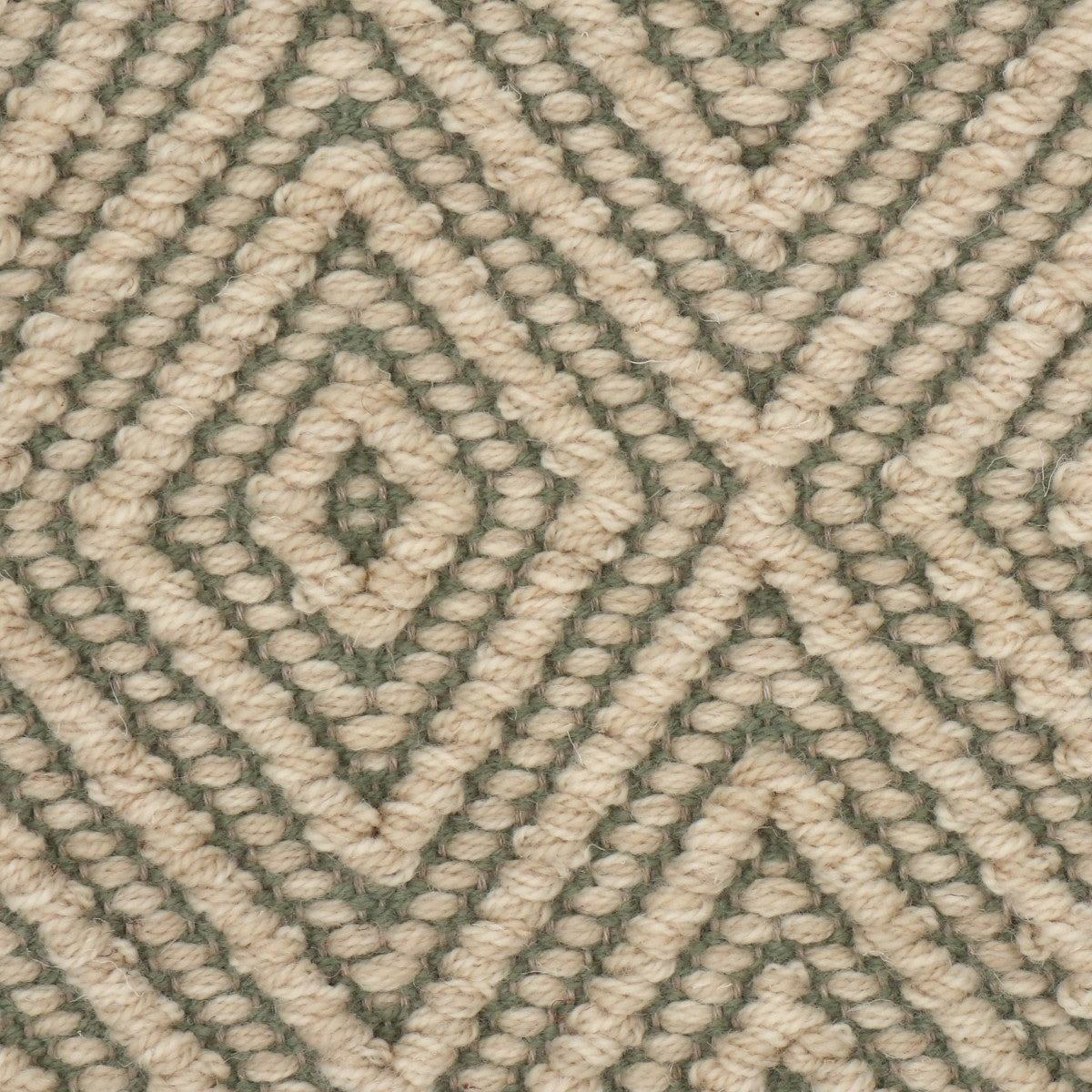 <p>Big Diamond Twill in Boucle, main bouclé in cream mix 6023, 06, inside CH016 on the natural yarn</p>