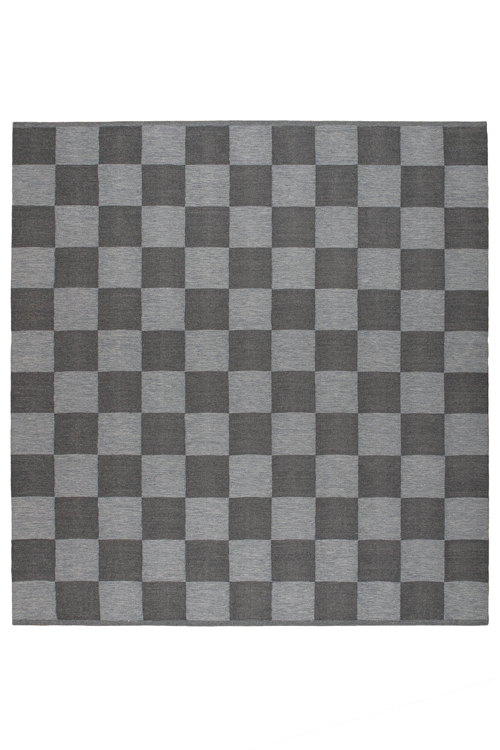 Chequered – Grey and Blue
