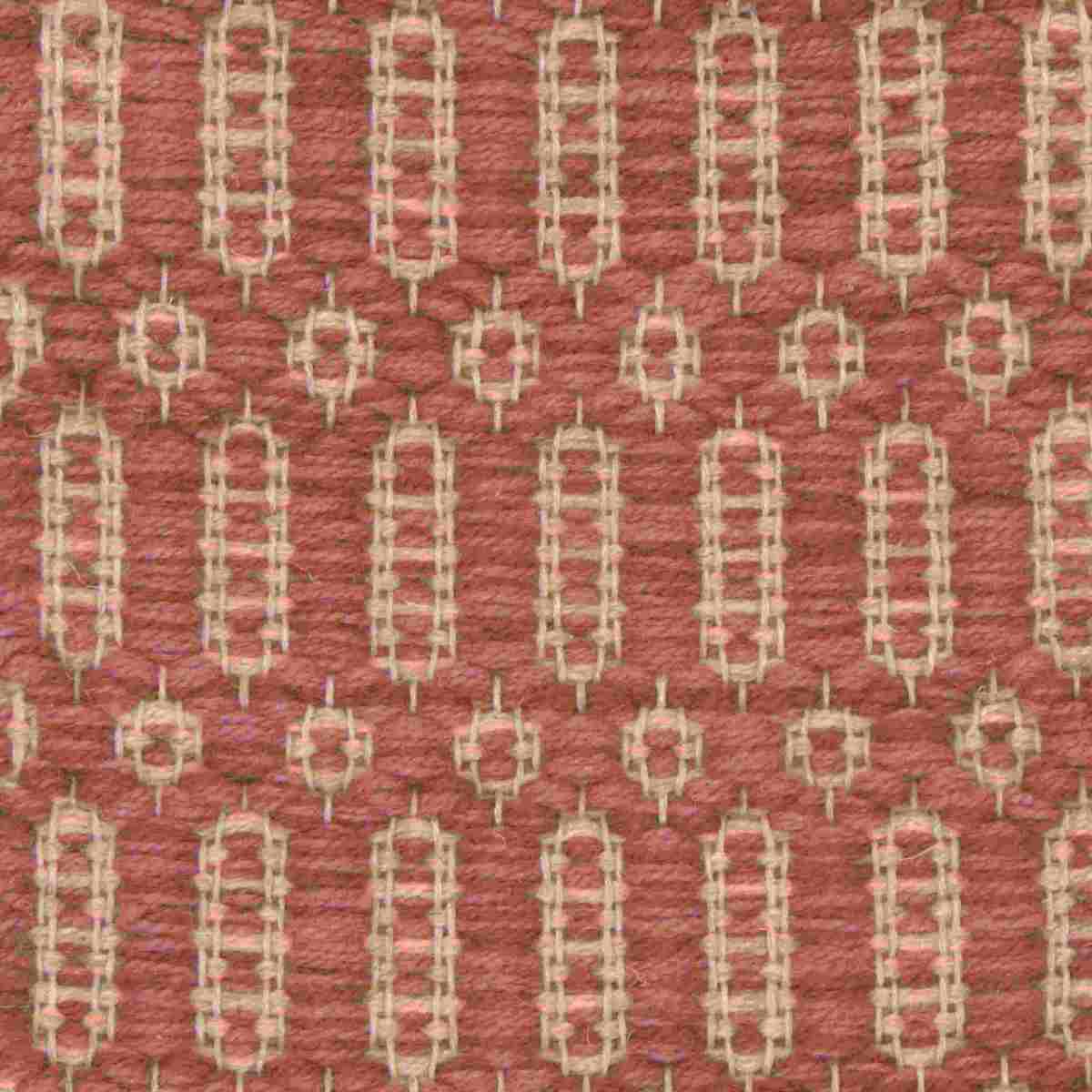 <p>Columns, main brown-pink mix 6008, 6002, 3010, inside mix 03, 3013 on the natural yarn</p>