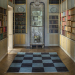 Chequered – Black and Turquoise