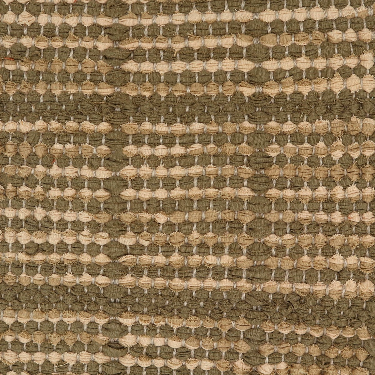 <p>Draell and Single Weave, 1 row - cream mix 200, 210, 2 row - green 476 on the natural yarn</p>