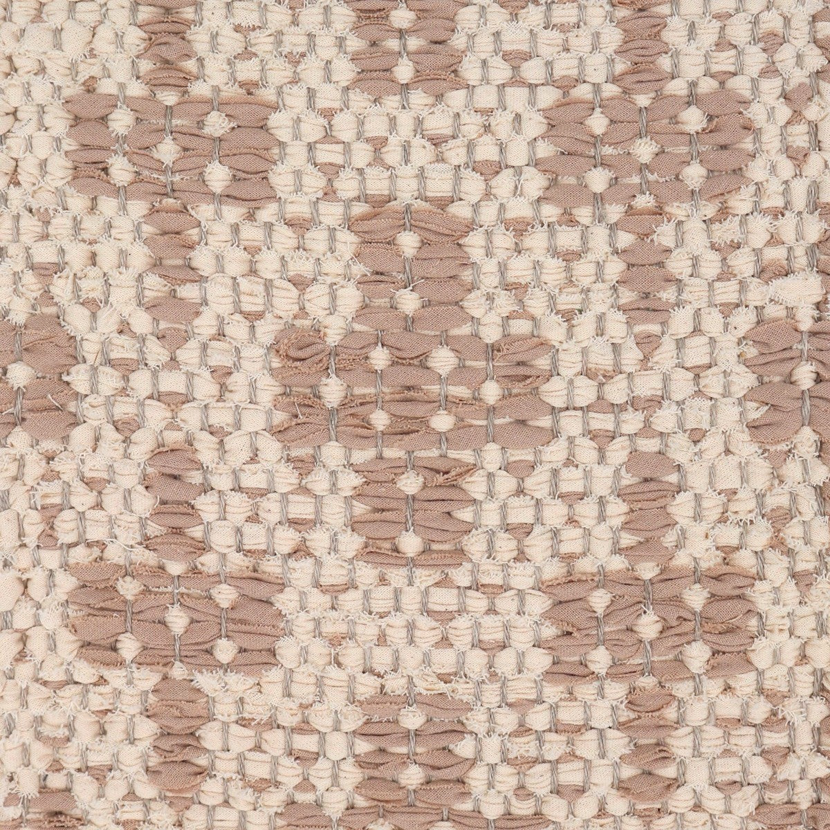 <p>Cotton Mini Flower, base cream 104, flower beige 203 on the natural yarn</p>