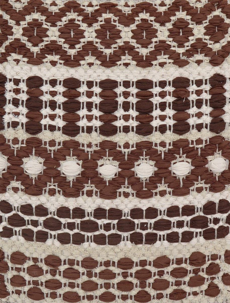 <p>Country Rug, main alt. brown 243 and 247, inside 104, 216 on the natural yarn</p>
