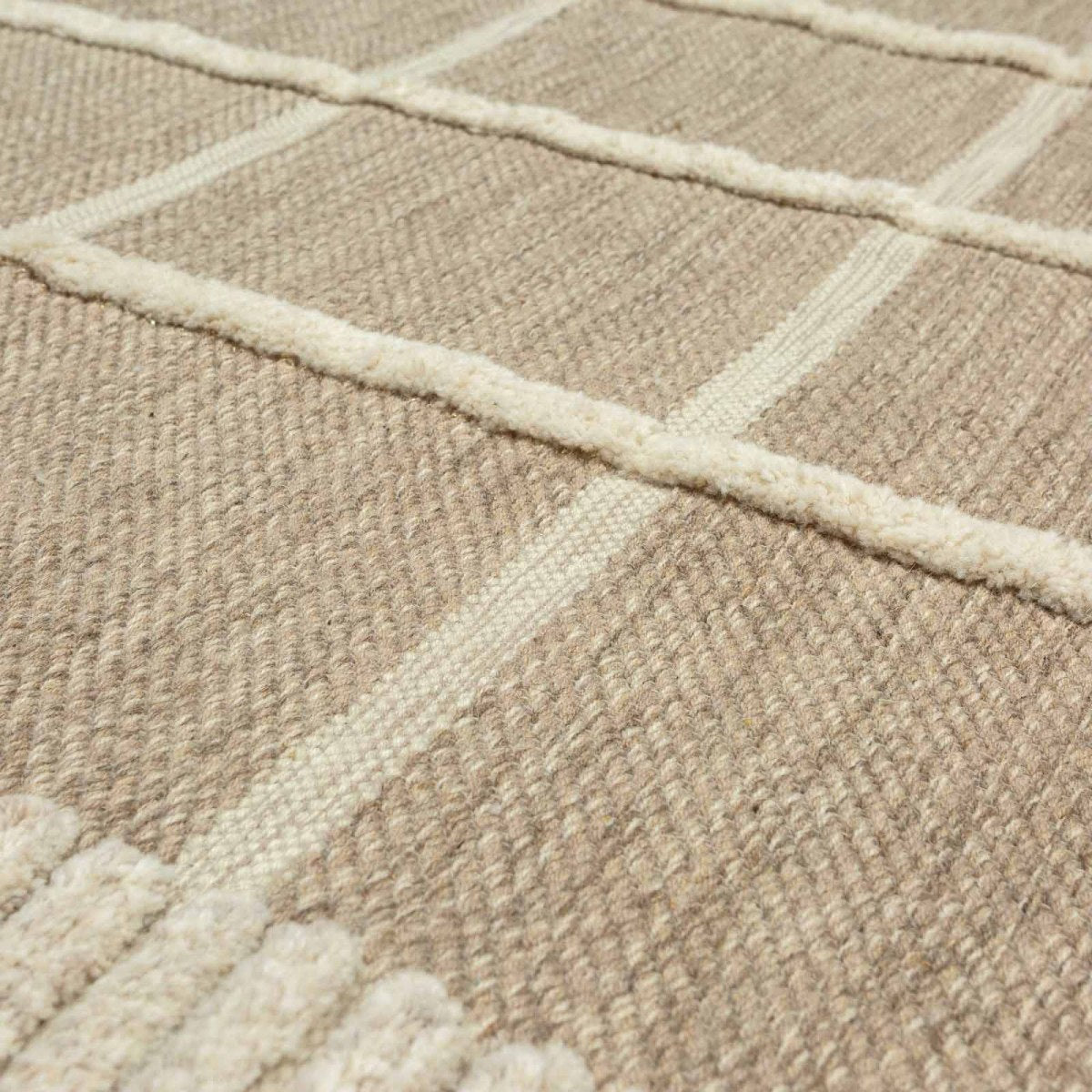 Velvet Check – White