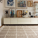 Velvet Check – White