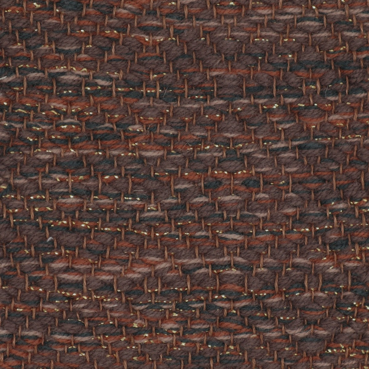 <p>Diamond Twill, Alt C+ GOLD Lurex, main mix of brown 6005 (x5), 6002, 6002 + Gold lurex (x1), 6020, 6013 (x1) on the natural yarn</p>