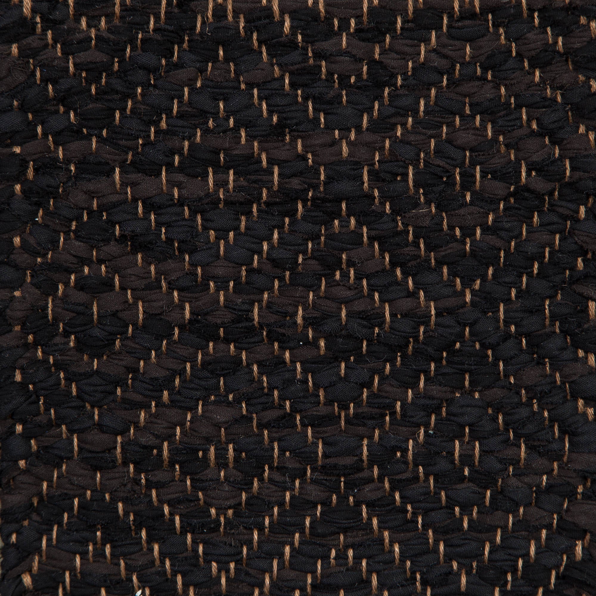 <p>Diamond Twill, black mix 166, 167, 162 on the brown yarn</p>