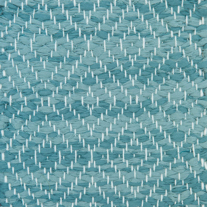 <p>Diamond Twill, dark turquoise mix 411, 433 on the white yarn</p>