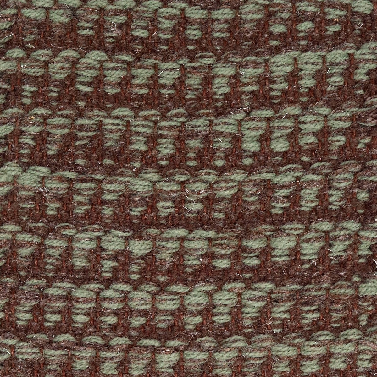 <p>Dog Tooth, main green mix CH017, 1025, inside brown mix 6005, 17 on the dark brown yarn</p>