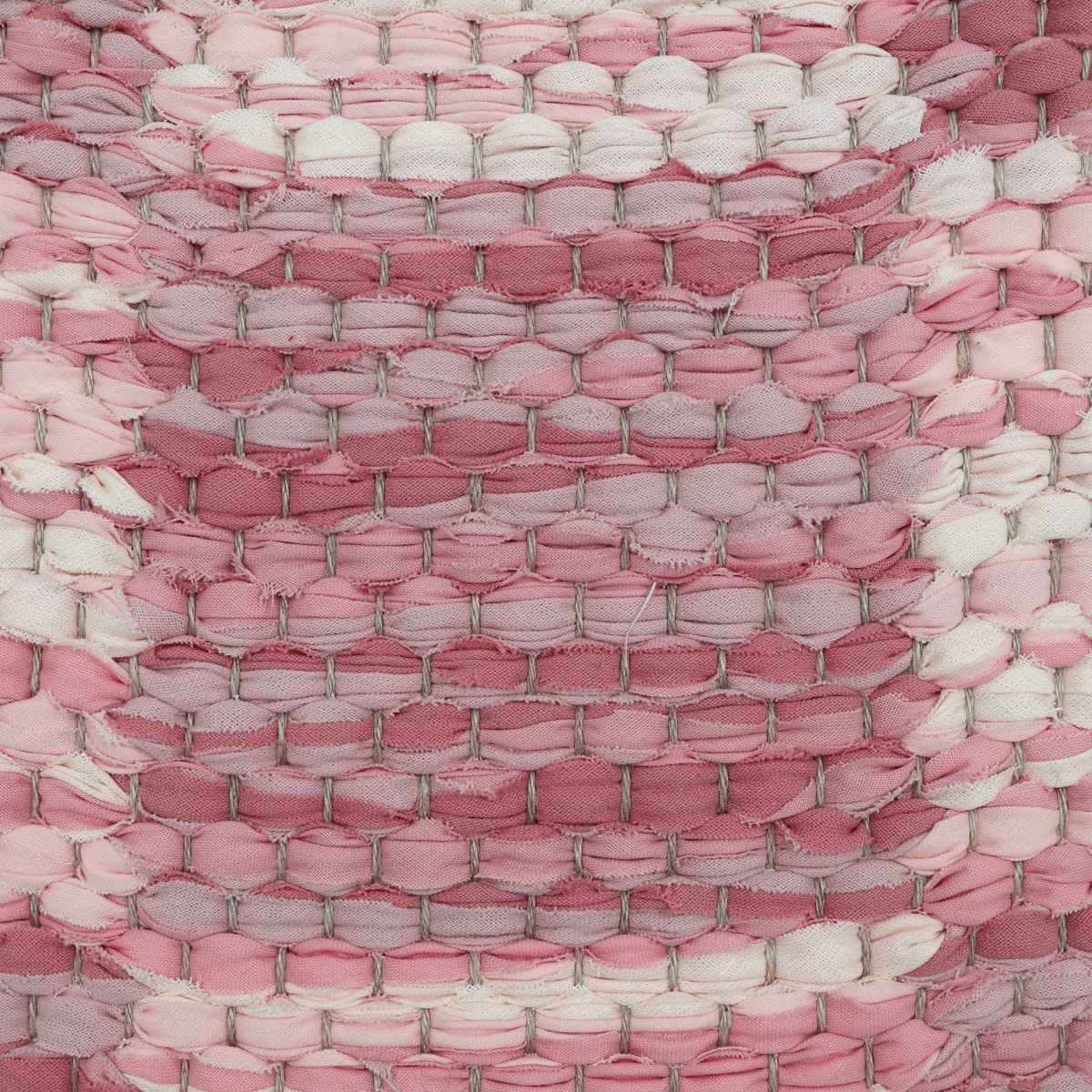 <p>Double Weave Chequered, sq 1 - light pink - 3801, 3353, 361, sq 2 - darker pink - 3801, 360, 379 on the natural yarn</p>