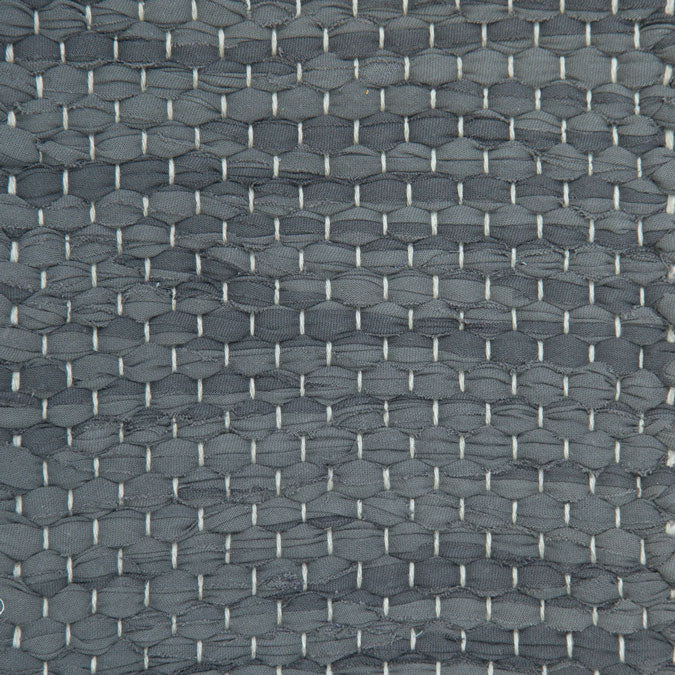 <p>Double Weave, grey mix 183, 184, 178 on the natural yarn</p>