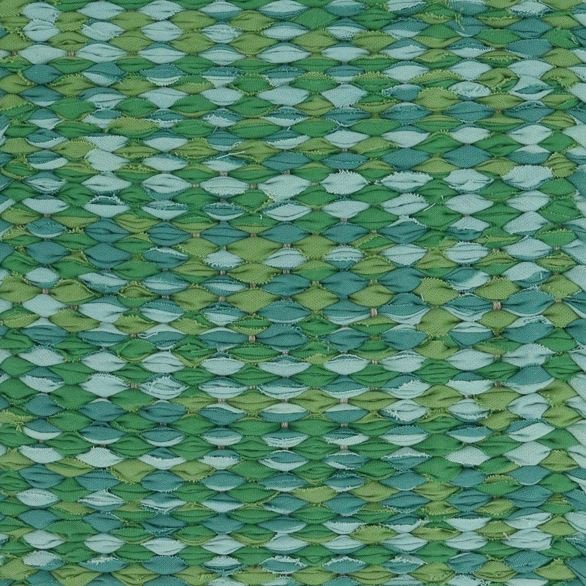 <p>Draell, 1 row - blue mix 410, 405/1; 2 row - green mix 435/1, 447 light on the natural yarn</p>