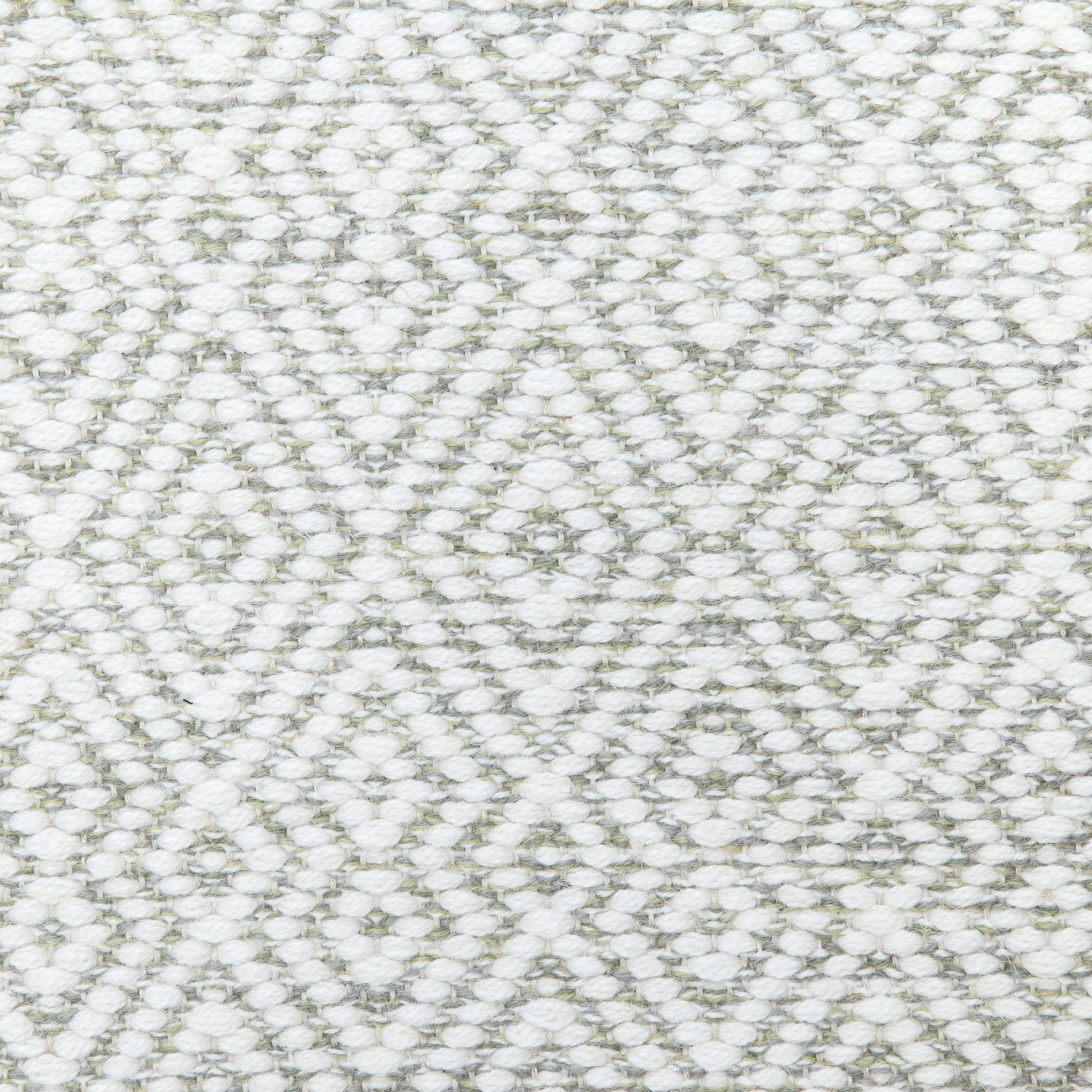 <p>Irregular Dual Diamond Twill, 1 row - white 1023, 2 row -  light green mix 1009, 1023, 1025, 4015 on the natural yarn</p>