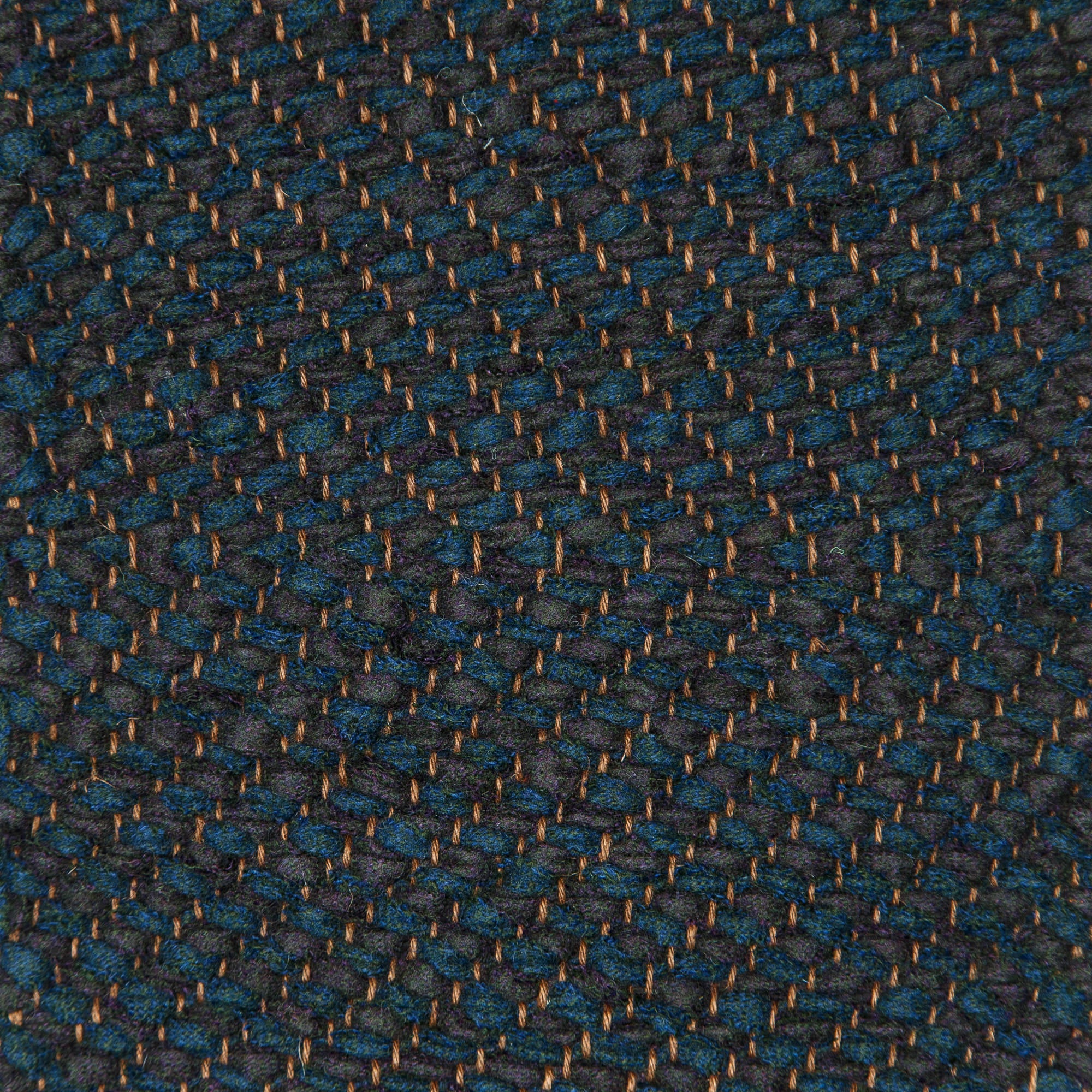 <p>Dual Herringbone, 1 row - greenish blue 0541, 2 row - dark green 0540 on the brown yarn</p>