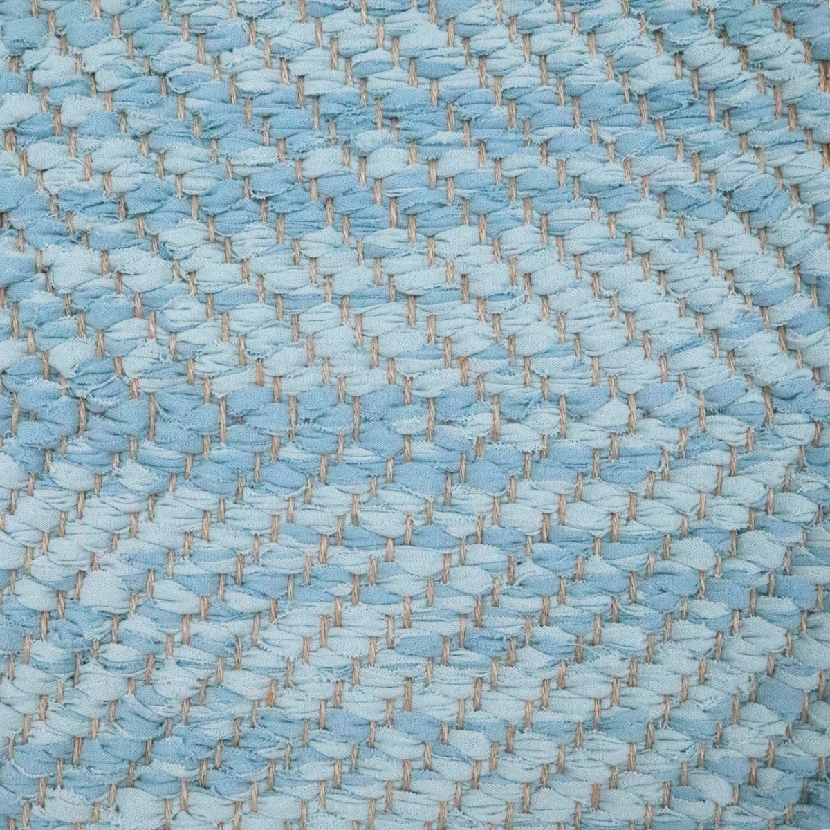 <p>Herringbone, baby blue mix 500, 501 on the natural yarn</p>