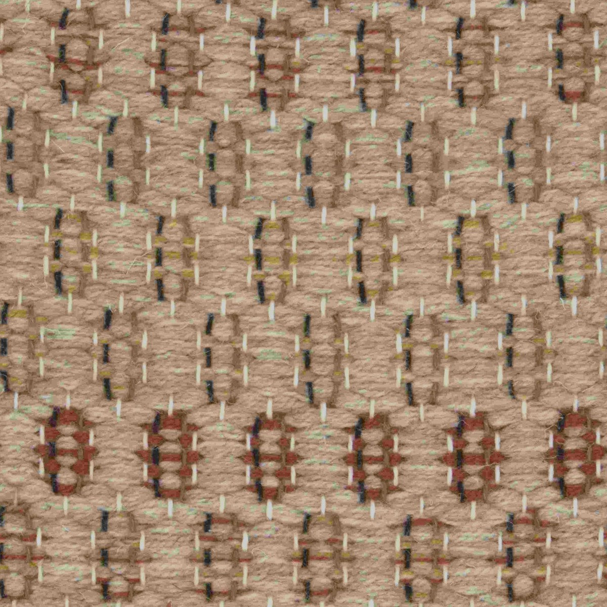 <p>Honeycombs Multicoloured, main beige mix 03, 12, inside 1) 6003, 6004, 6002, 4012, 2) 6002, 3) 6003, 6004, 4012, 4) 6003, 6004, 5) 4012 on the black, white, brown yarn</p>