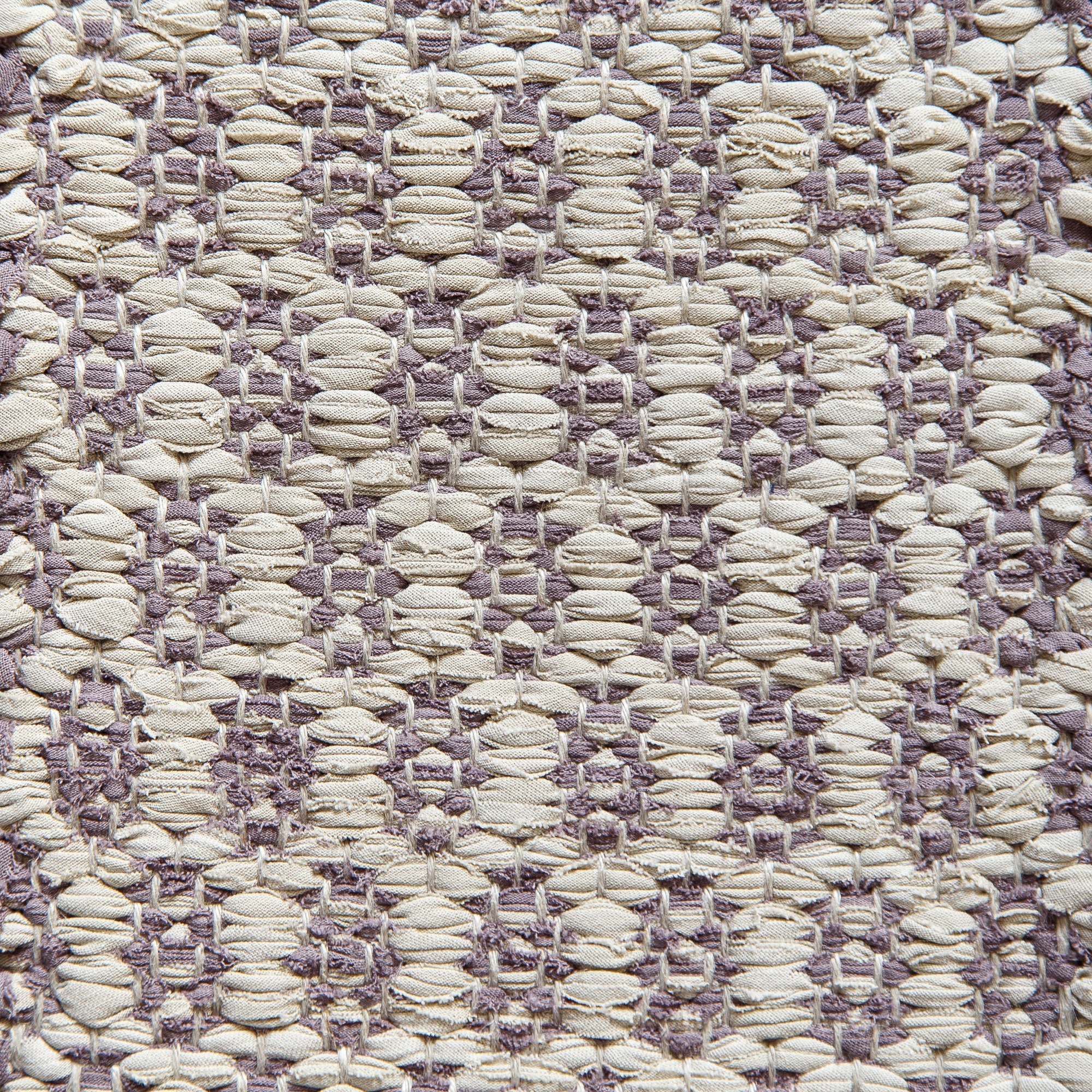 <p>Honeycombs, main beige mix 2200, 2200 light, inside purple mix 3354, 3355 on the natural yarn</p>