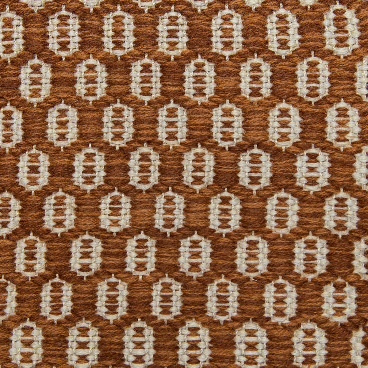 <p>Honeycombs, main brown mix 6008, 6002, inside mix of 1023, 6023 on the natural yarn</p>