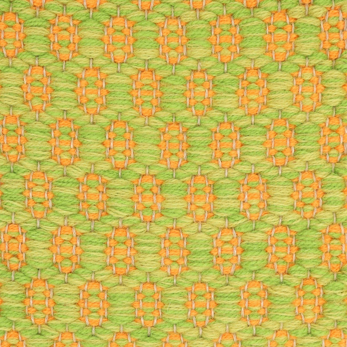 <p>Honeycombs, main lime mix 4003, 4009, inside apricot 6007 on the natural yarn</p>