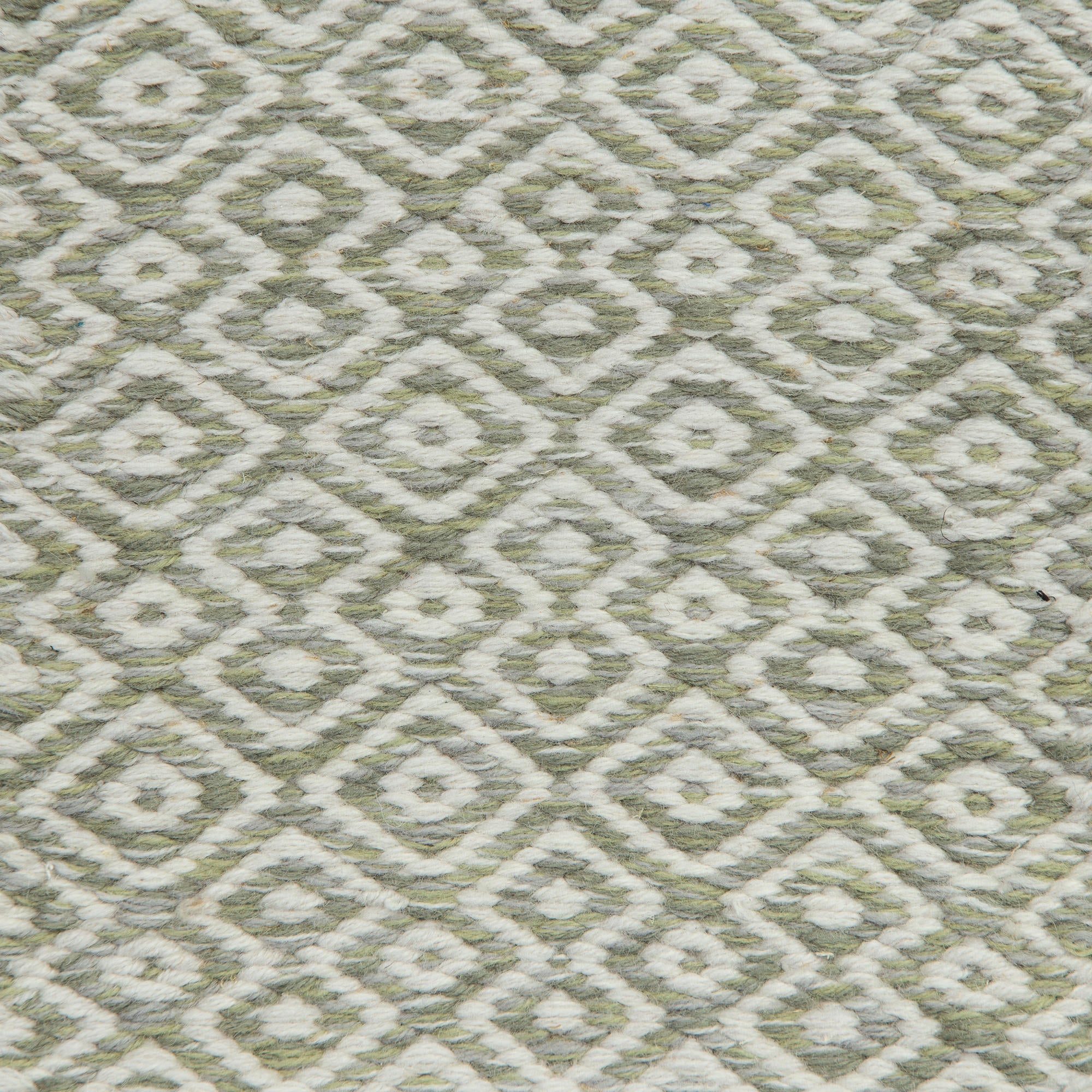 <p>Irregular Dual Diamond Twill, 1 row - light green mix 1009, 1023, 1025, 4015, 2 row - white 1023 on the natural yarn</p>
