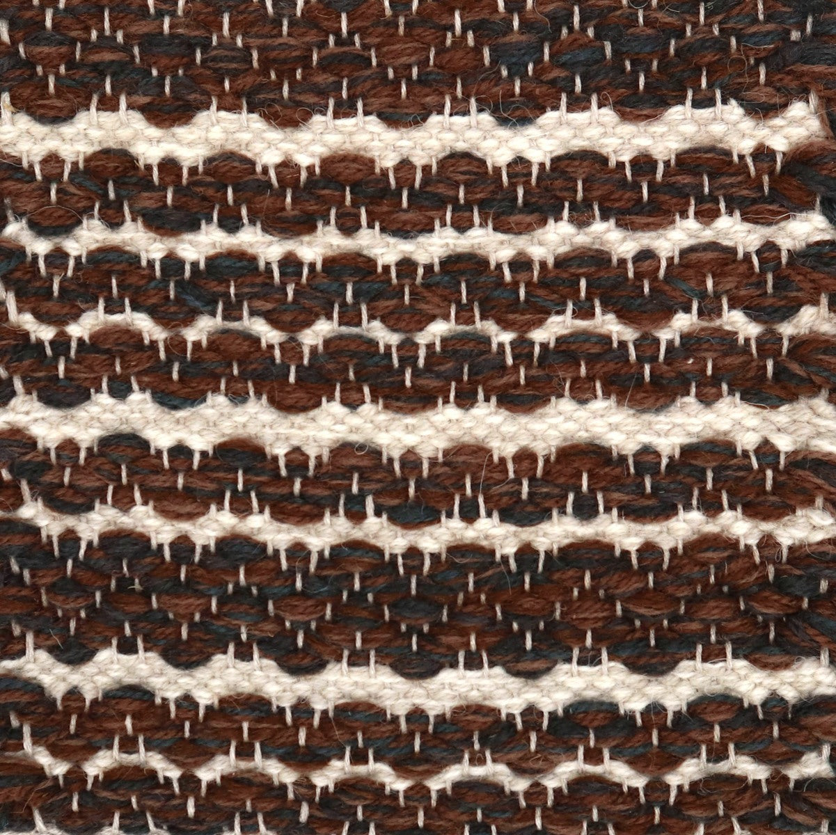 <p>Irregular Waves, main brown mix 6020, CH7878, 6017, 8132, CH4225, inside grey mix CH1207, ST1011, 06 on the natural yarn</p>