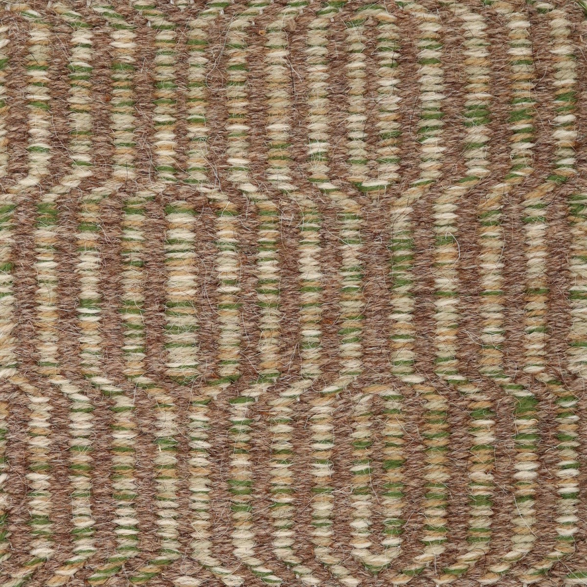 <p>Jazz, 1 row - brown 02, 2 row - beige-green mix 03, 07, 4012, 6004, CH015 on the natural yarn</p>