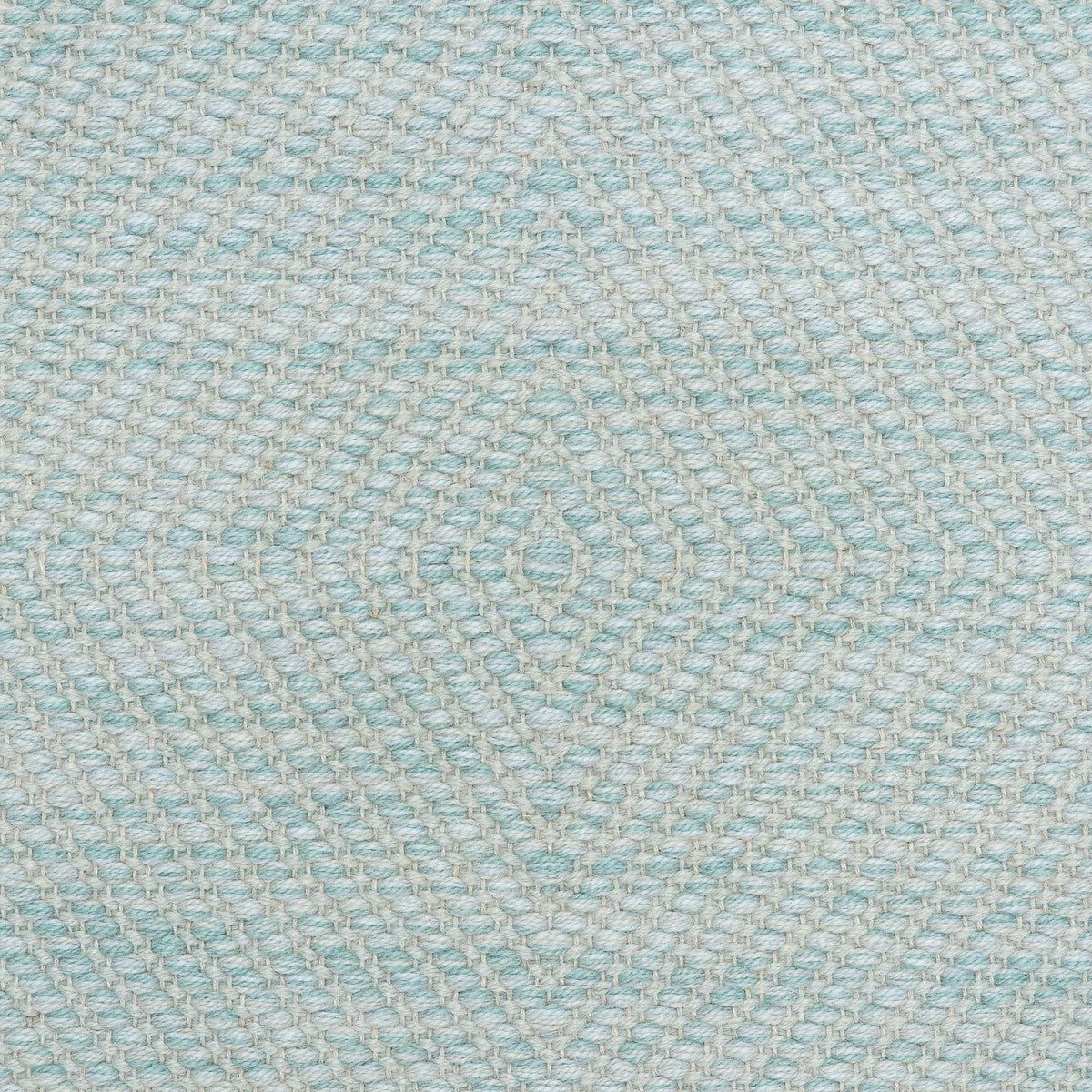 <p>Large Dual Diamond Twill, main light blue mix 1002, CH054, CH4400, inside light grey 1002, woven ending in orange 8154 on the natural yarn</p>