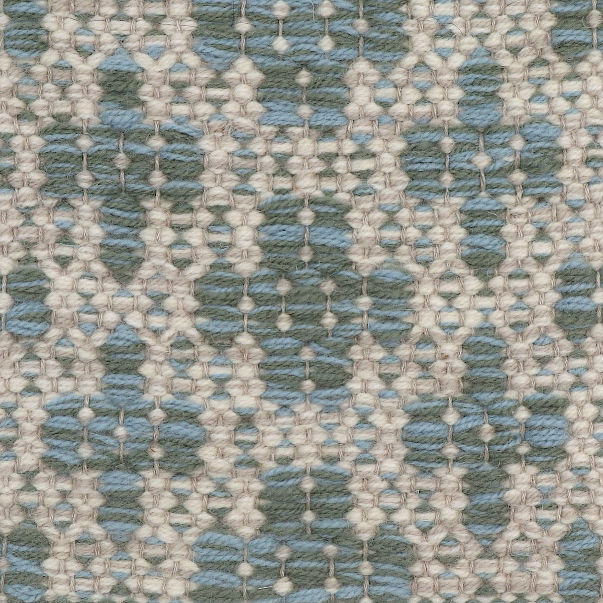 <p>Mini Flower, base beige mix CH1207, CH044, 06, cross in aqua mix 5012, 1025</p>