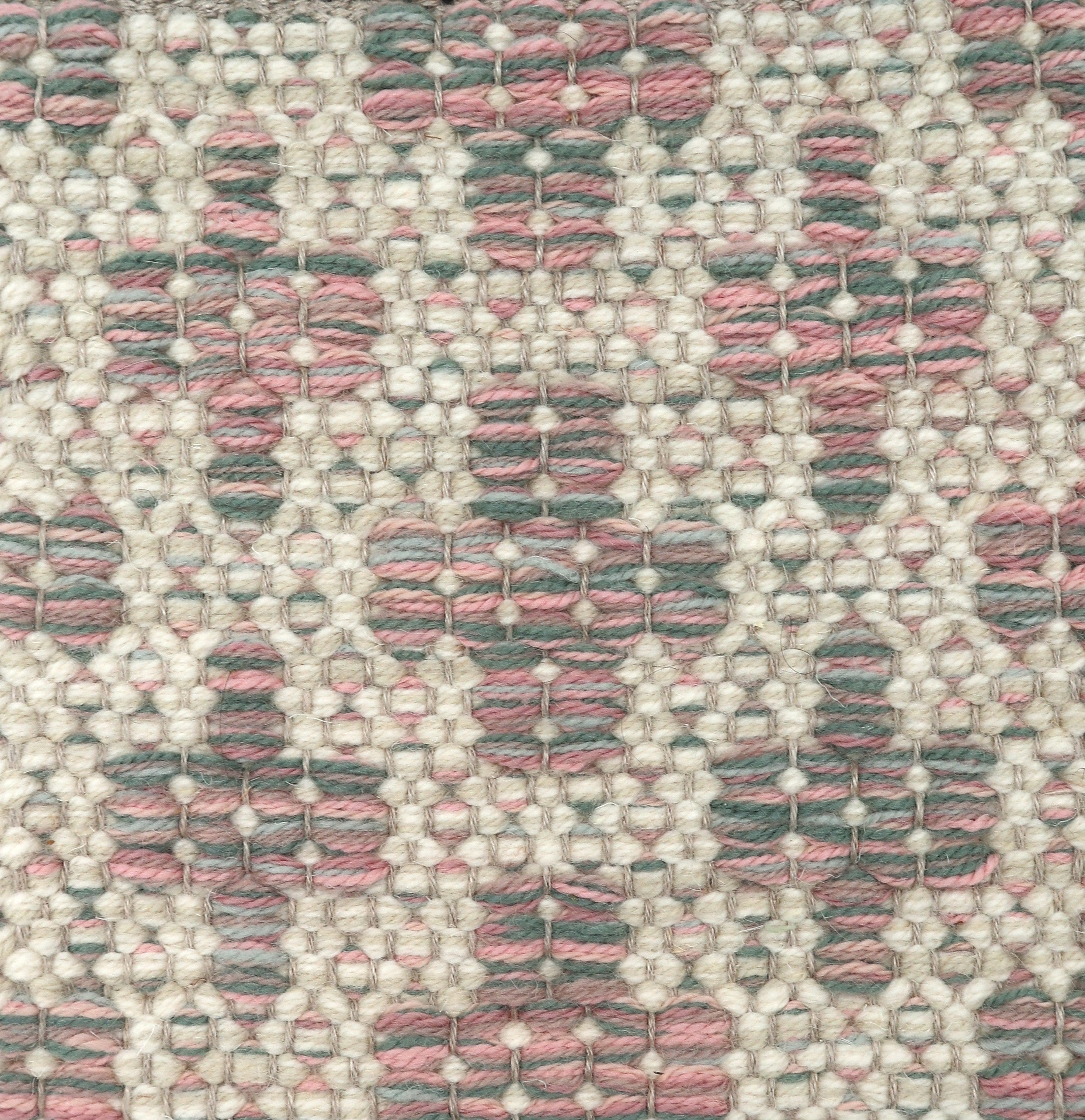 <p>Mini Flower, base 6023(x3), CH044(x3), flower in pink-aqua mix 8166, 3001, CH1212, 3016, 8216, 8200, warp - natural</p>