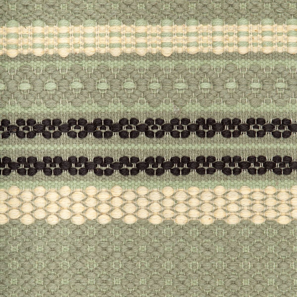 <p>Mountain Fantasy (Double Rosepath), main green 1025, inside light green CH016, section in yellow white mix 07, 6019 and dark green 6020 on the natural yarn</p>