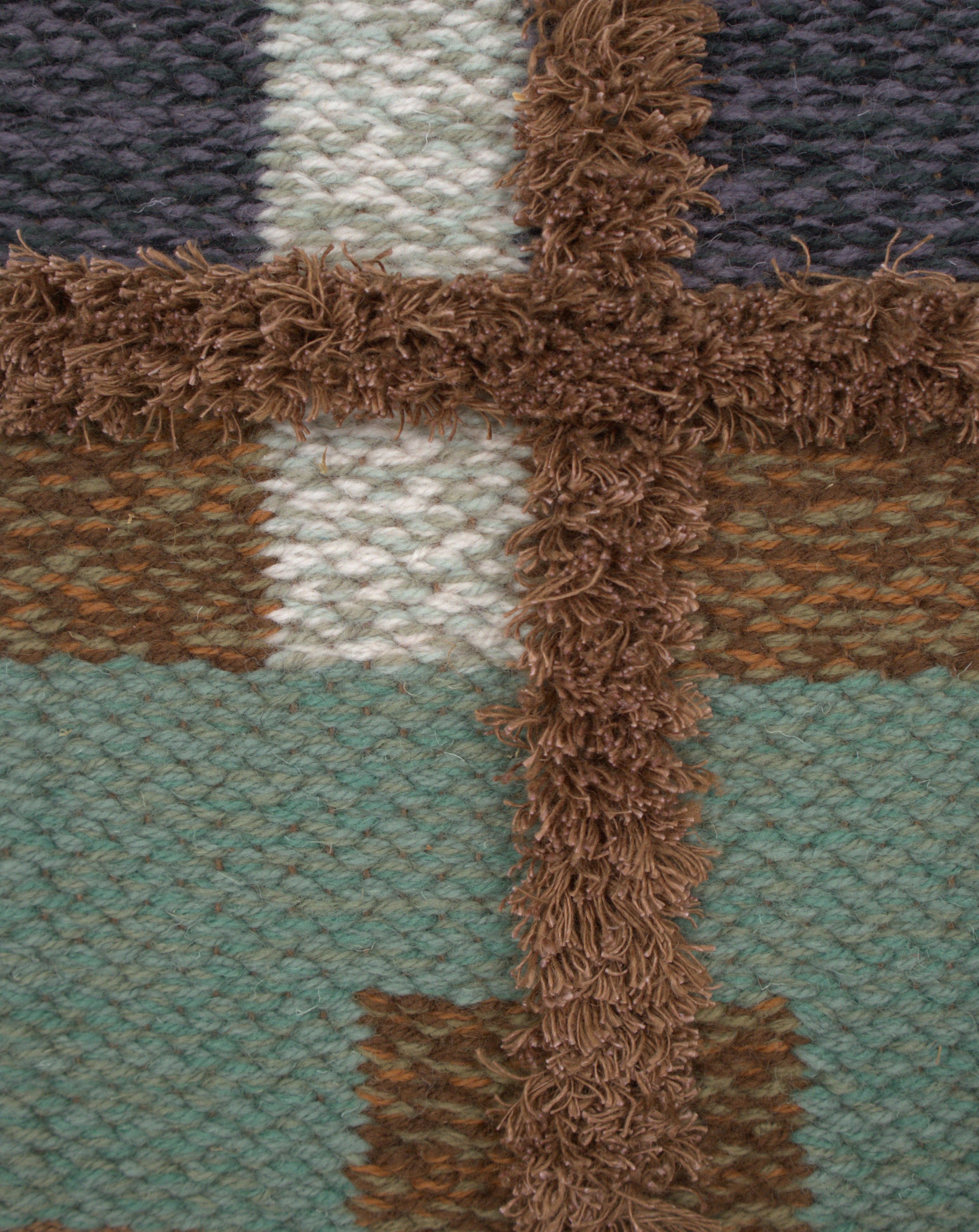 <p><meta charset="UTF-8"><a id="fancybox-right"></a><span id="fancybox-right-ico" class="fancy-ico"></span></p>
<div class="fancybox-title-inside" id="fancybox-title">
<meta charset="UTF-8">
<span>RETTANGOLO Aqua, Flat Tuskaft with Rya, green 8200, 8235, 1025, brown 8124, 8132, 8197 (1 thread), black CL0068, 6020, 1006 (1 thread), white 1011, 1023, 8216, Rya (1,5 cm) in brown linen yarn</span><br>
</div>