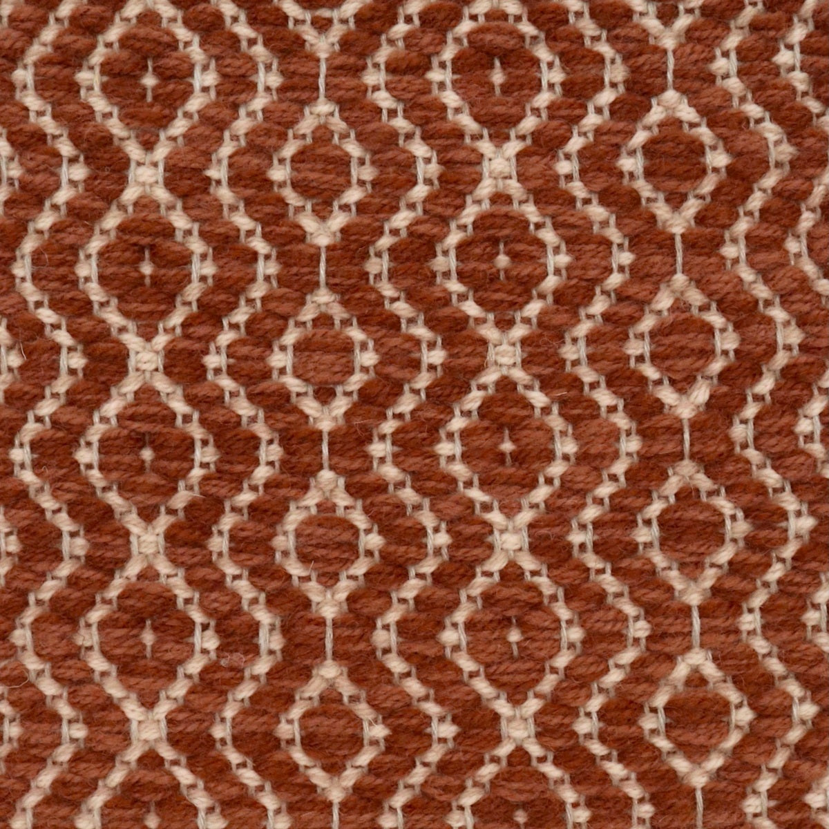 <p>Round Diamond Twill, main brown mix 6002, 6008, inside mix 6112,  6026 on the natural yarn</p>