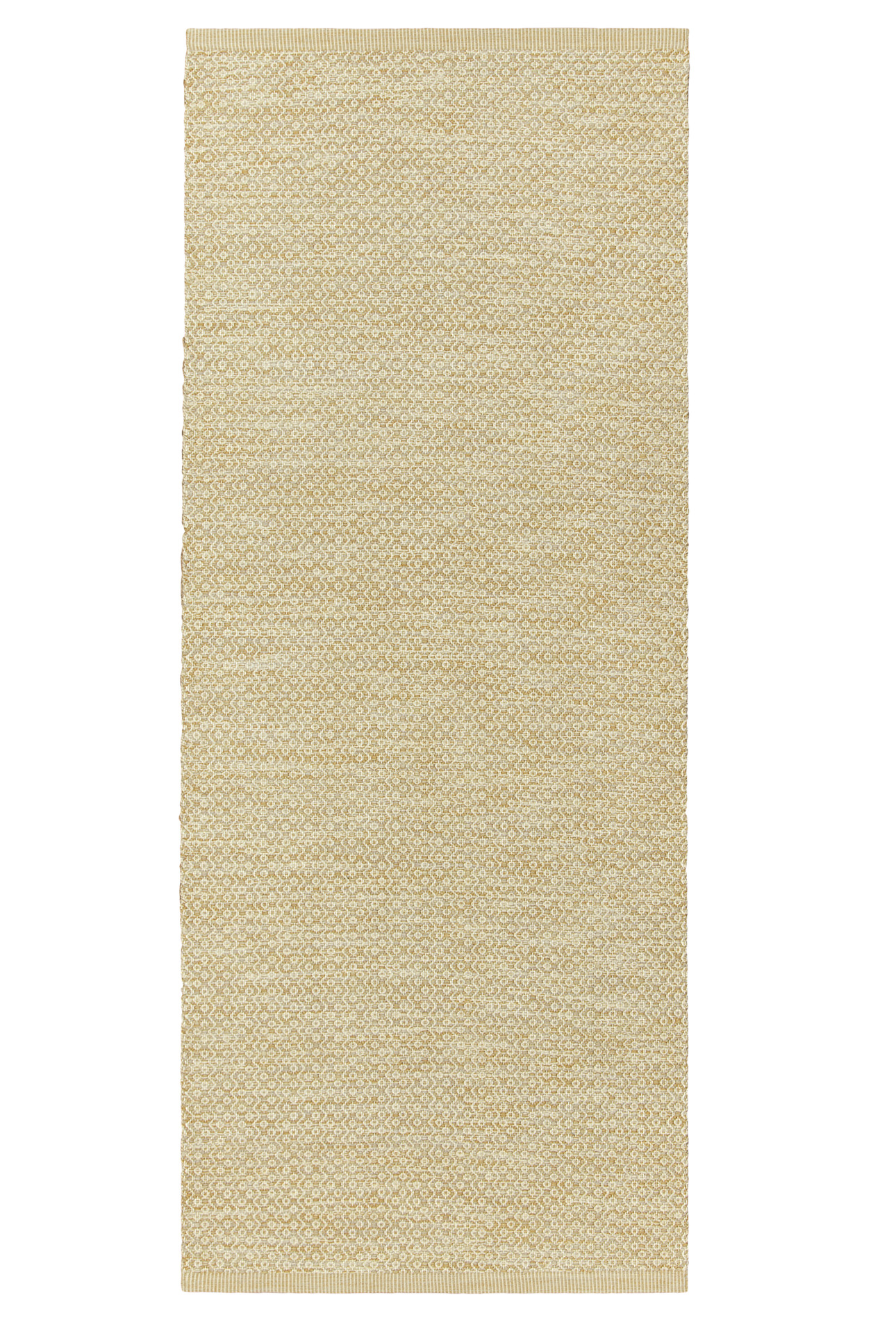 Round Rosepath Metallic Twisted - Yellow