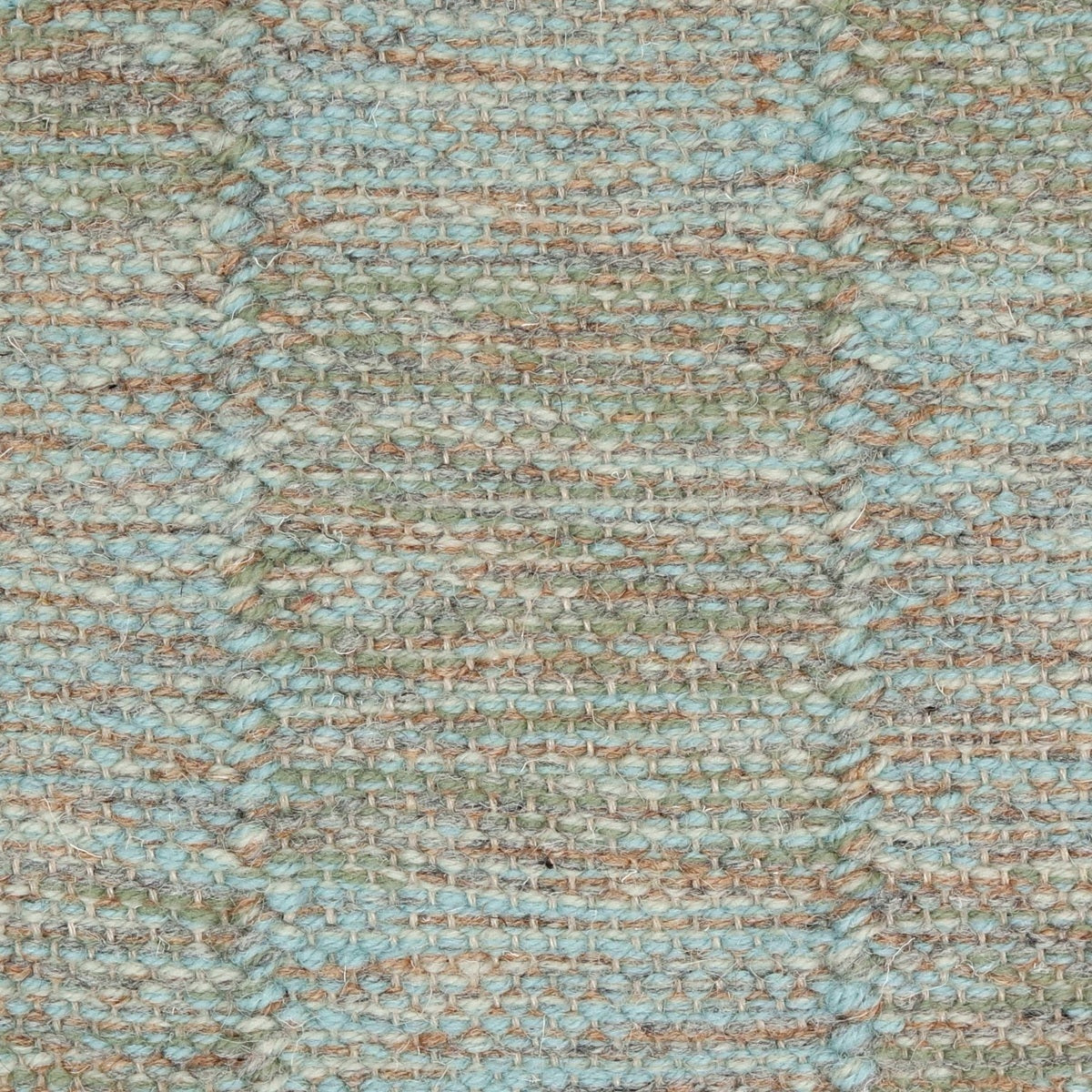 <p>Single Weave Chequered, sq 1 - light green mix 04, CH4400, CH033, 02, sq 2 - green mix 04, CH4400, CH033, 02, 1025 on the natural yarn</p>