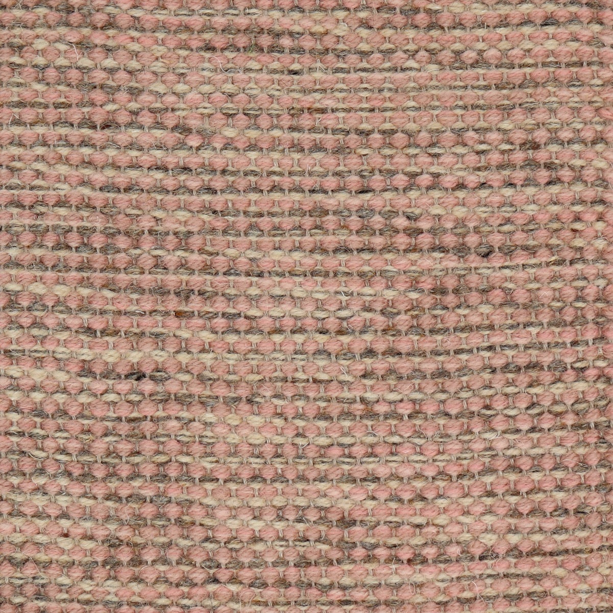 <p>Single Weave Tuskaft Striped, 1 row - pink mix 3013, 3016, 8108, 2 row - mix of 11, 07 on the natural yarn</p>