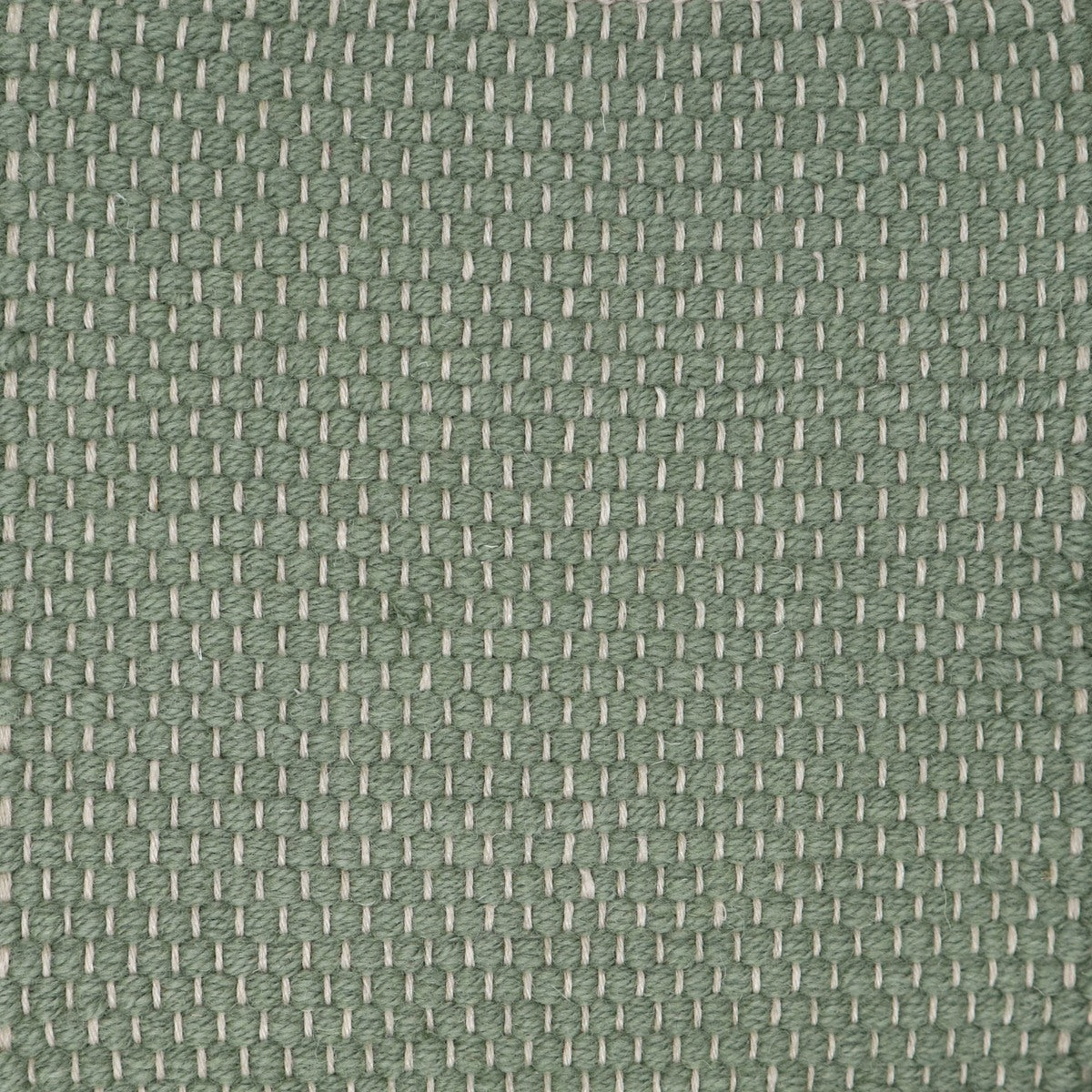 <p>Single Weave, green 1025 on the natural yarn</p>