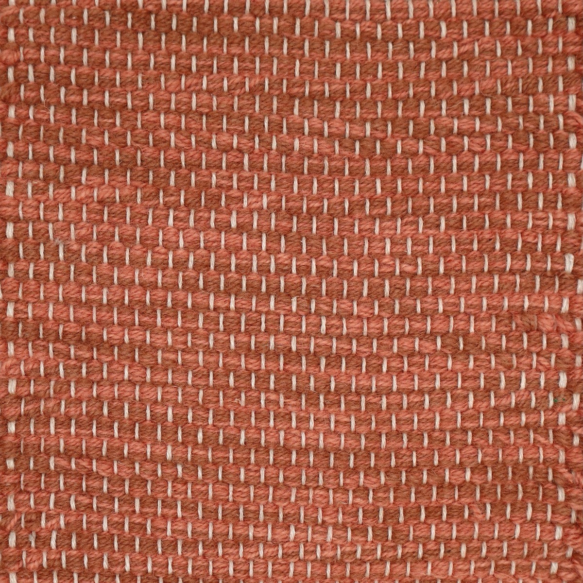 <p>Single Weave, terracotta mix 8119, 6008 on the natural yarn</p>
