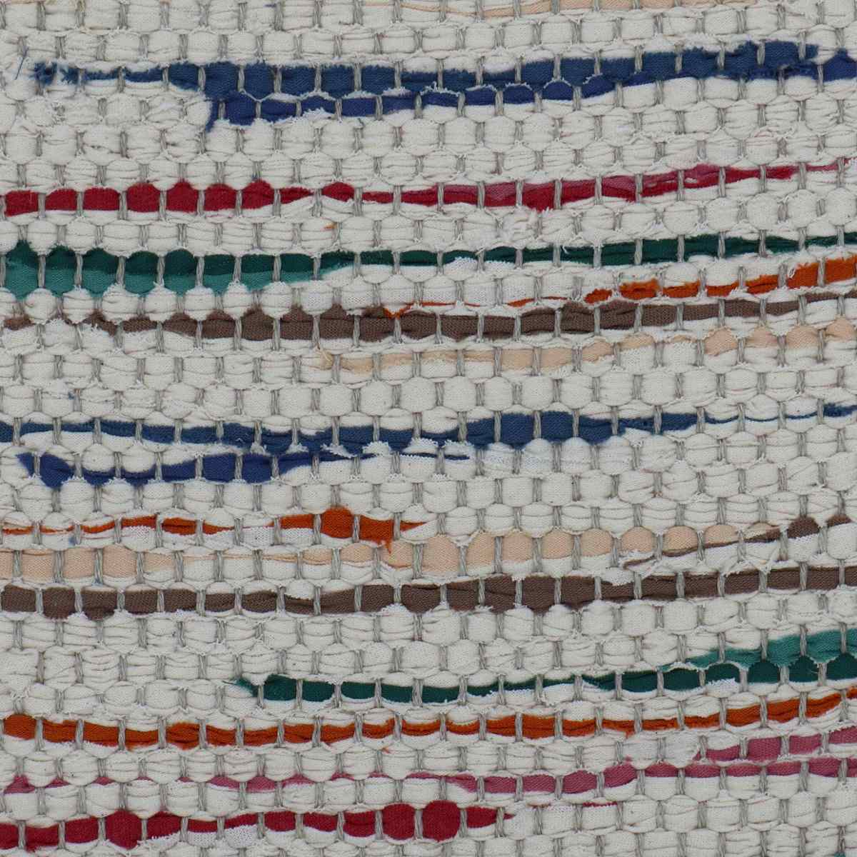 <p>Single Weave with Effects, base in cream 104, Effects in green mix 4438, 410, red mix 307, 387, beige mix 217, 283, 220, blue mix 404/1, 509 on the natural yarn</p>