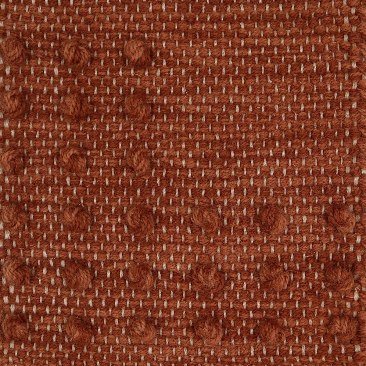 <p>Single Weave with Pearls, brown mix 6008, 6002, on the natural yarn</p>
