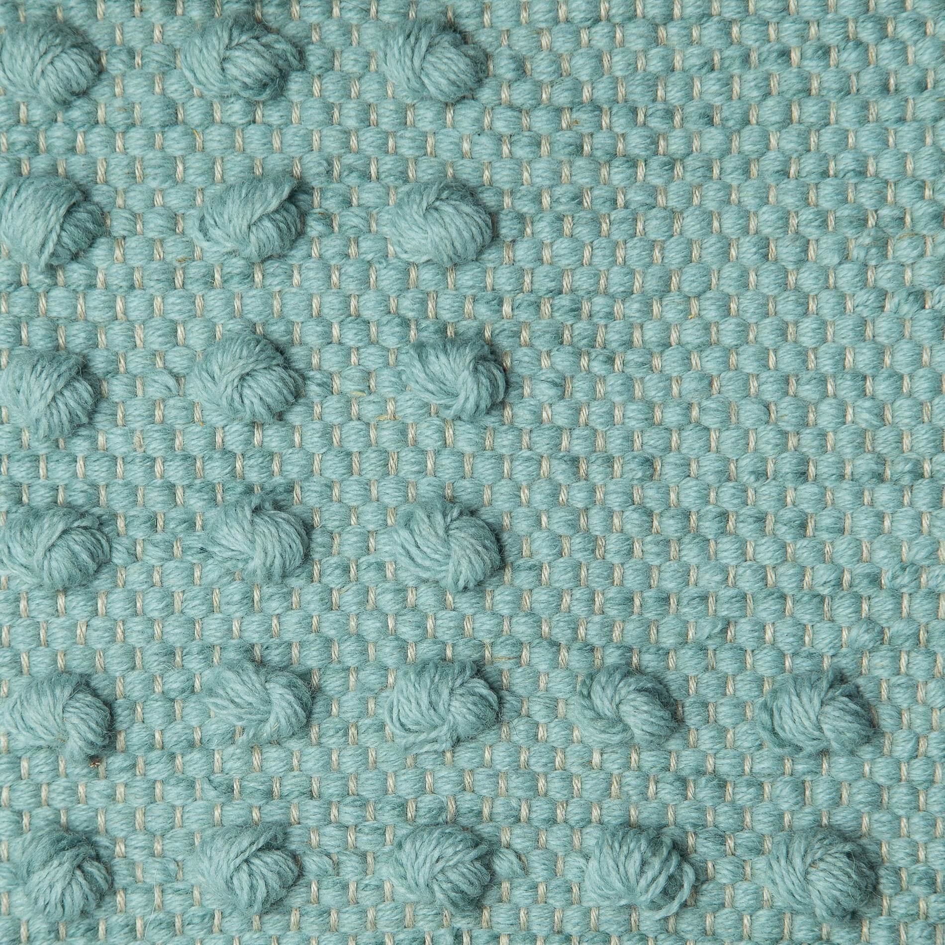 <p>Single Weave with Pearls, light blue CH4400 on the natural yarn</p>