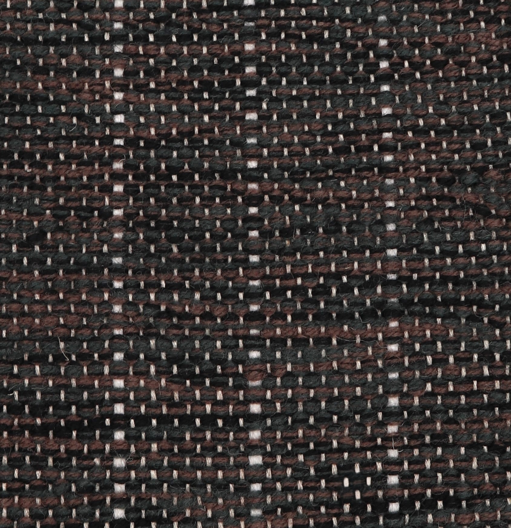 <p>Single Weave with Stitches, main grey-brown mix 6020, 1006, 6005, stitches in white 1023 on the natural yarn</p>