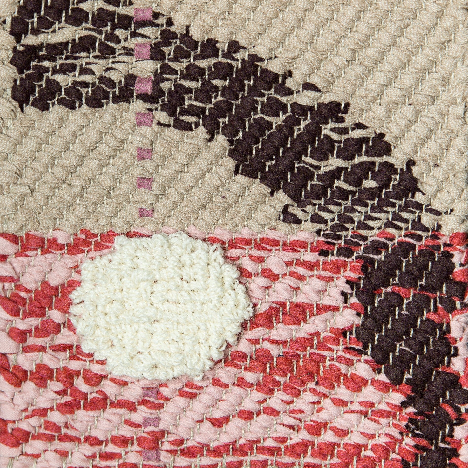 <p><meta charset="UTF-8"><a id="fancybox-right"></a><span class="fancy-ico" id="fancybox-right-ico"></span></p>
<div id="fancybox-title" class="fancybox-title-inside">
<meta charset="UTF-8">
<span>Storia, Base in beige 0528 and pink mix 0445, H737; Circle in purple 0494; Stitching in pink 0446, boucle in white CH044 on the natural</span><br>
</div>